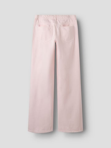 Wide leg Jeans di LMTD in rosa