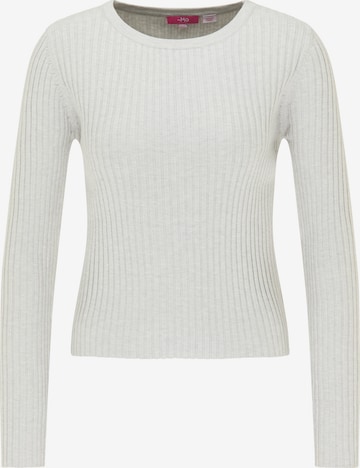 Mo ESSENTIALS Sweater in Grey: front