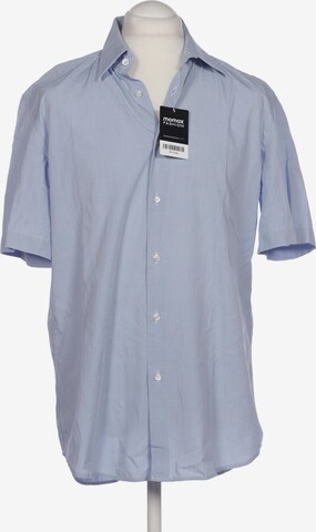 BOSS Button Up Shirt in L in Blue: front