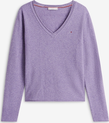 TOMMY HILFIGER Sweater in Purple: front