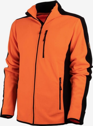FORSBERG Fleece Jacket 'Bjarkir' in Orange