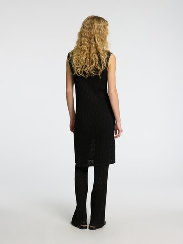 Robes en maille SELECTED FEMME en noir
