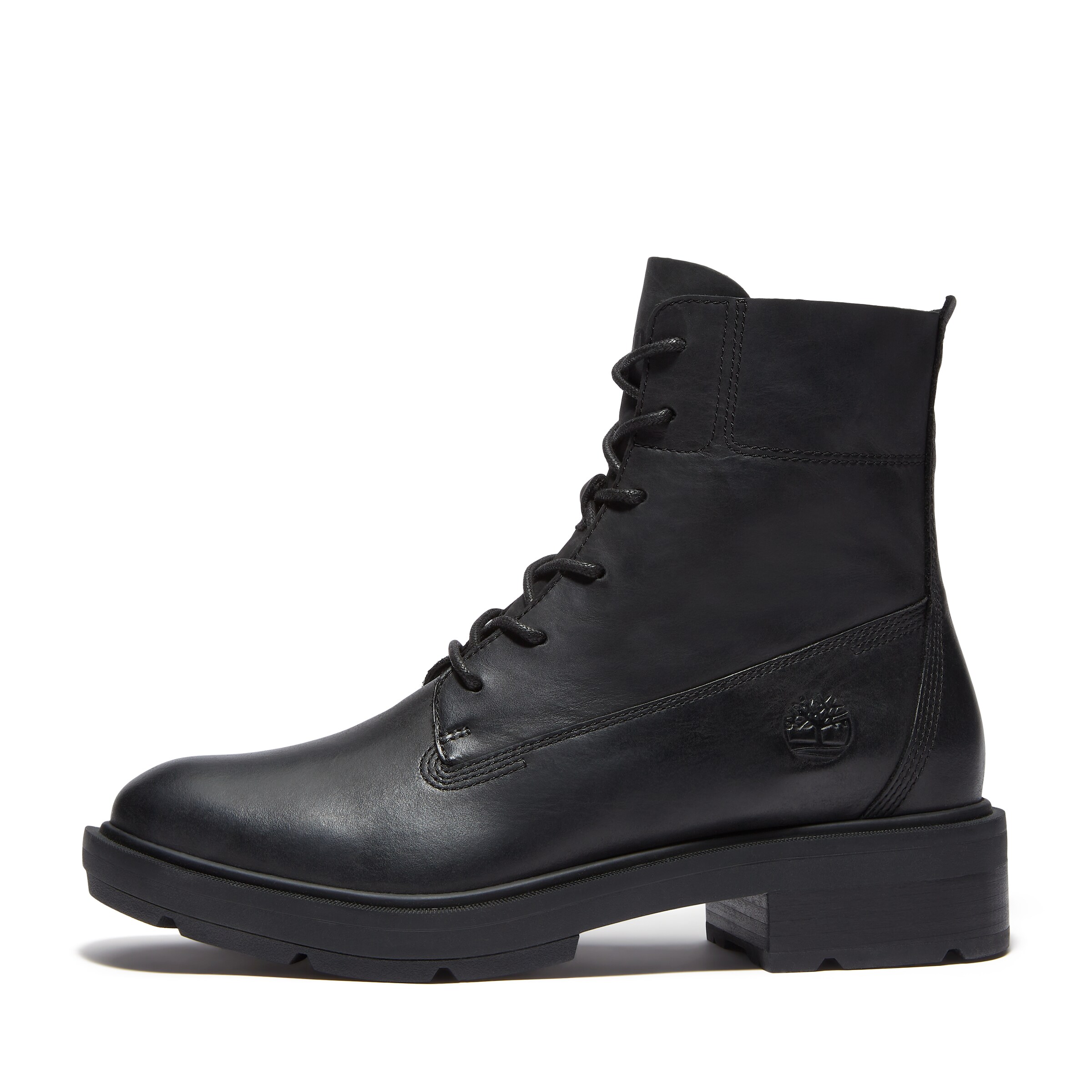 TIMBERLAND Lace-Up Ankle Boots 'Brimfield' in Black: front