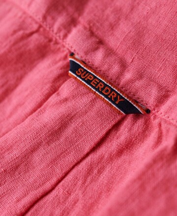 Superdry Comfort Fit Hemd in Pink