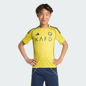 ADIDAS PERFORMANCE Functioneel shirt 'Al Nassr FC 25/26' in Geel: voorkant