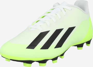 ADIDAS PERFORMANCE Soccer Cleats 'X Crazyfast.4' in White: front