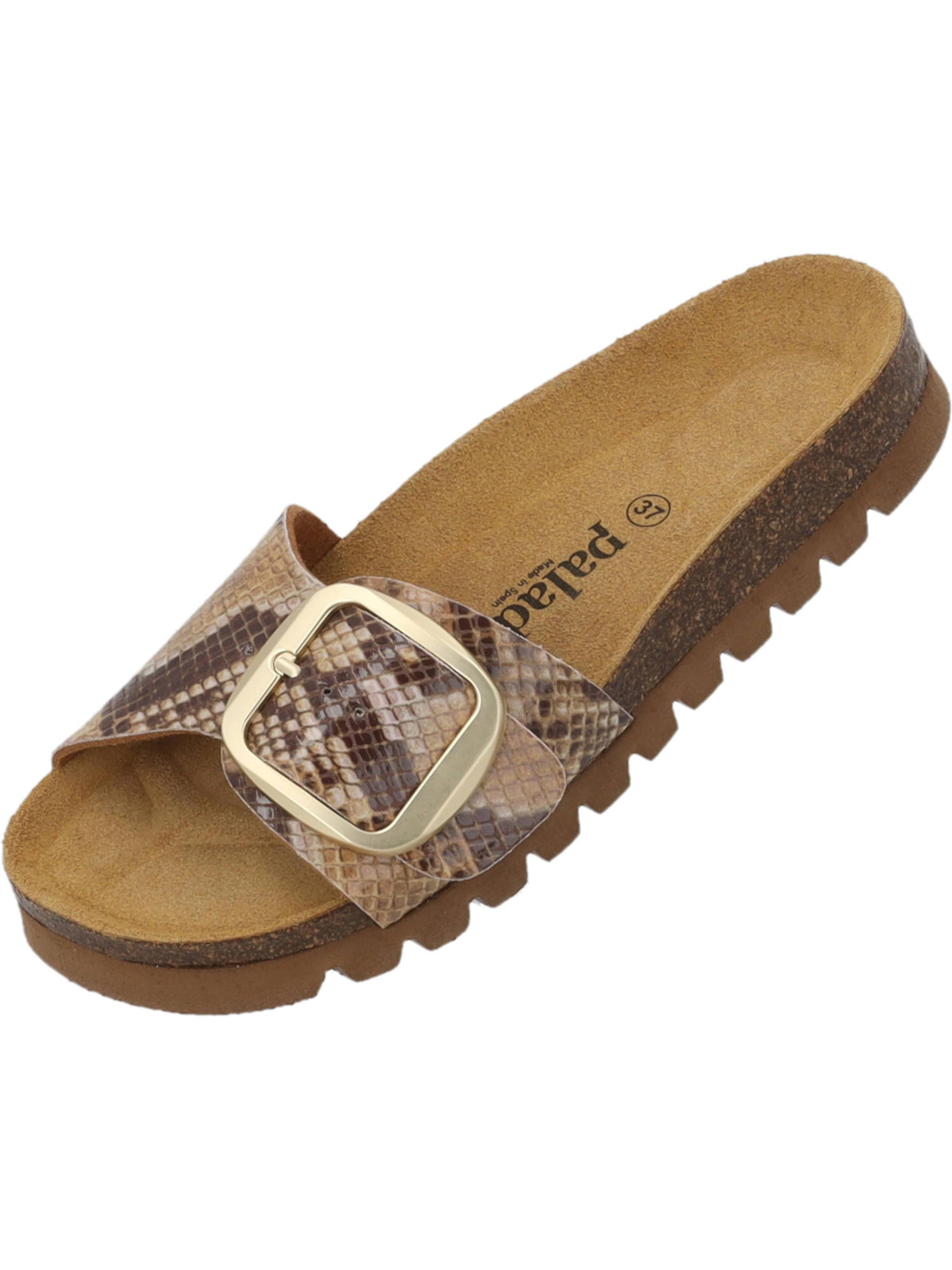 Palado Mule 'Malta' in Beige: front