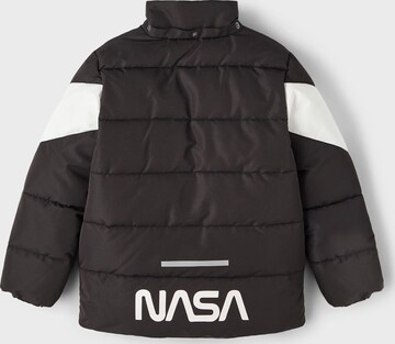 Veste d’hiver 'Nasa' NAME IT en noir