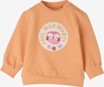 s.Oliver Sweatshirt in Oranje: voorkant