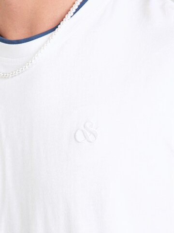 T-Shirt SCOTCH & SODA en blanc