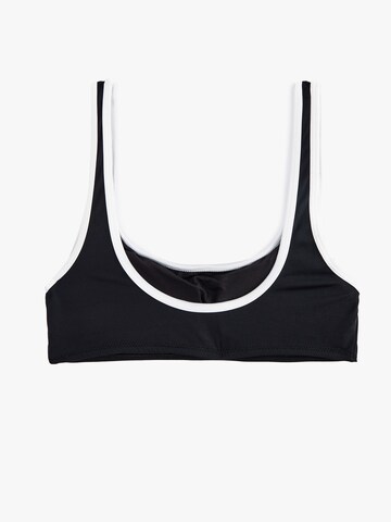 Koton Bustier Bikinitop in Zwart