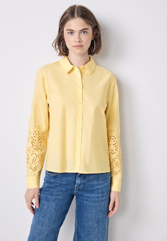Street One Studio Blouse in Yellow: front