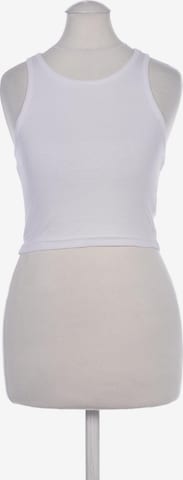 Urban Classics Top & Shirt in XS in White: front