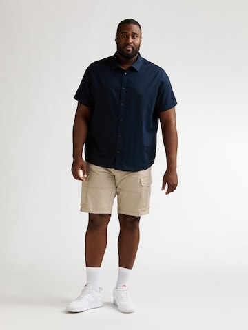 Fit confort Chemise Petrol Industries en bleu