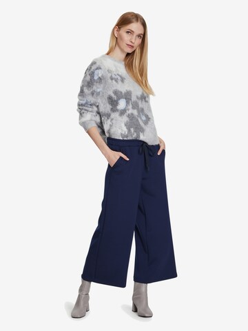 Betty & Co Wide leg Broek in Blauw