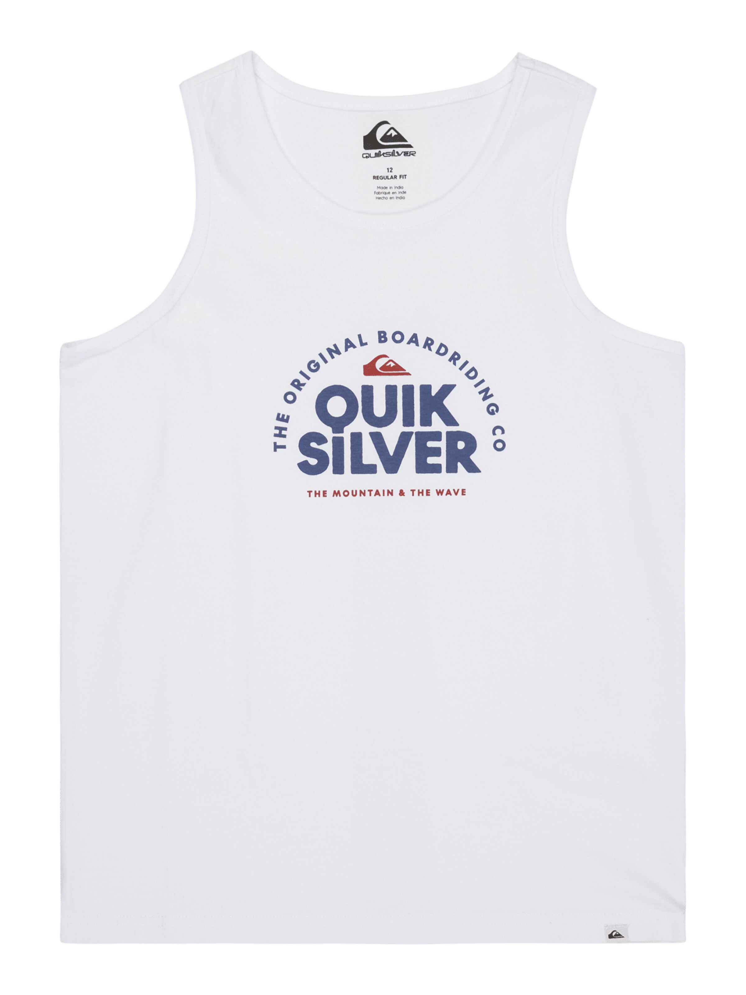QUIKSILVER Shirt ' Fundamental Ride  ' in White: front