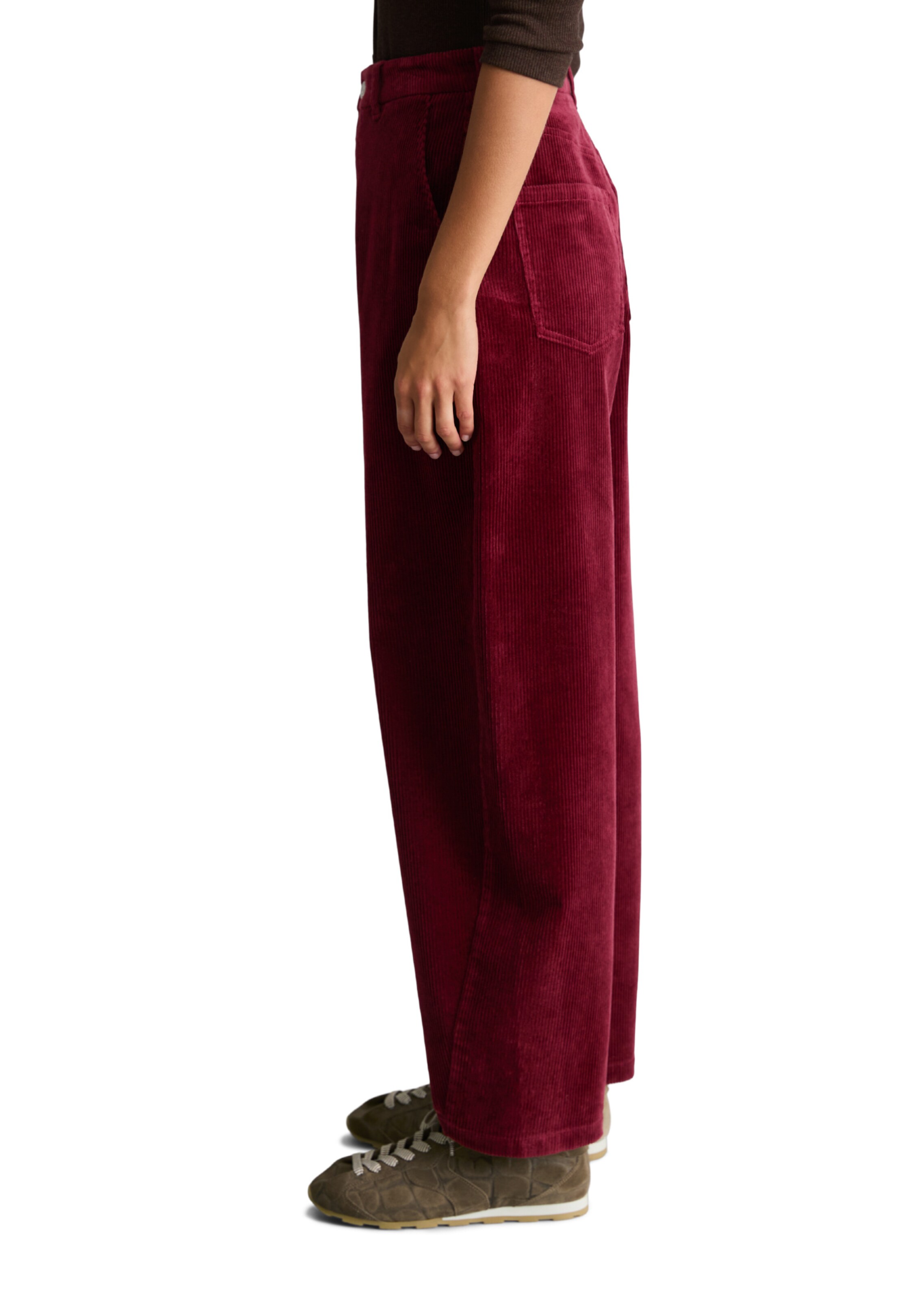 Marc O'Polo DENIM Vat Broek 'Airin' in Rood