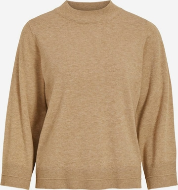 VILA Sweater in Brown: front