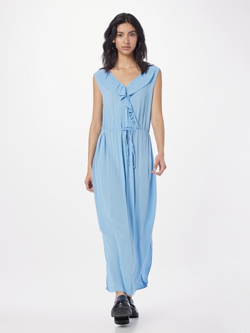 Robe 'Marrakech' ICHI en bleu : devant