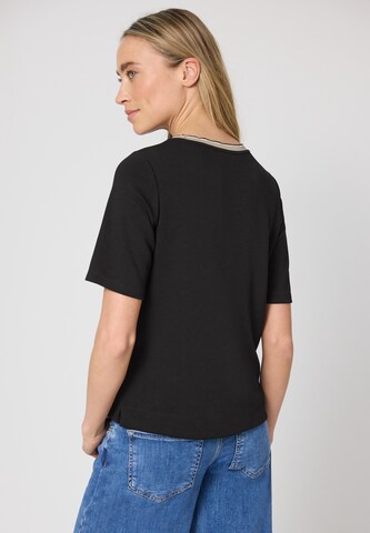 STREET ONE Shirt in Black