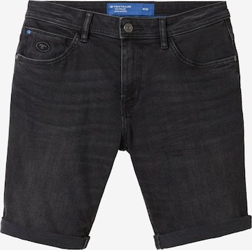 TOM TAILOR Shorts 'Josh' in Schwarz: predná strana