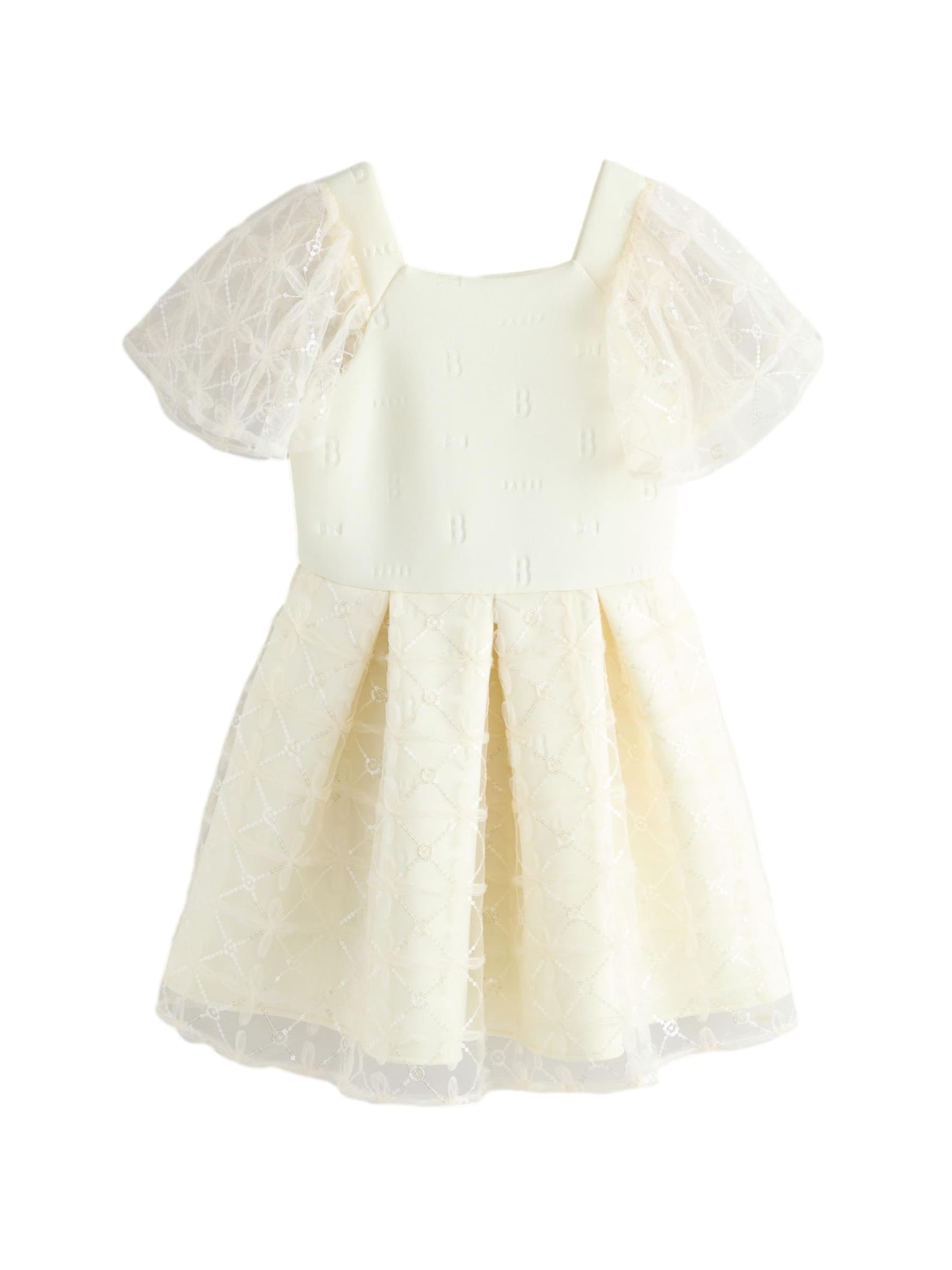 Baker by Ted Baker Kleid in Gelb: Vorderseite