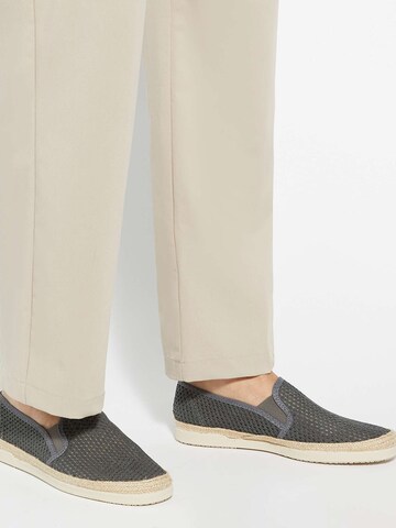 Dune LONDON Espadrilles 'Fisherr' in Grijs