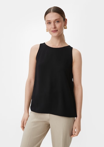 COMMA Blouse in Zwart: voorkant