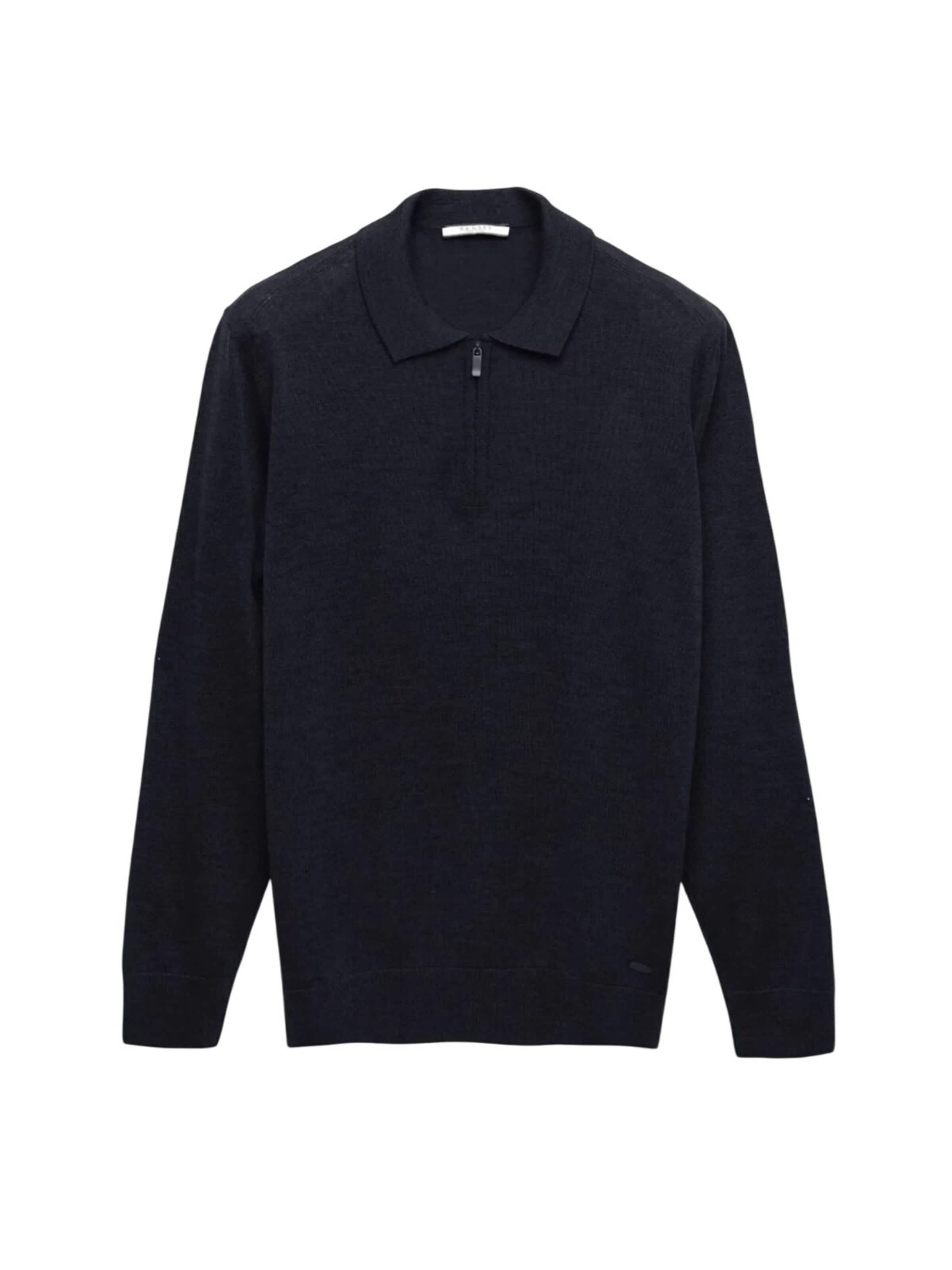 Ramsey Knit Cardigan in Blue: front