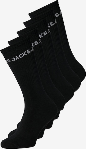 Jack & Jones Plus Socks in Black: front