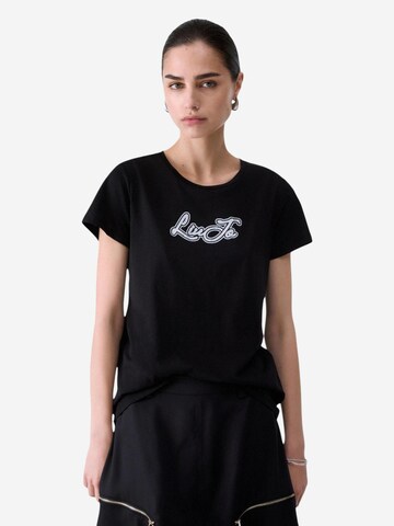Maglietta 'BASIC T-SHIRT TF6283 JS923' di Liu Jo in nero