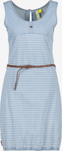 alife & kickin Kleid 'DojaAK B' in Blau: Vorderseite