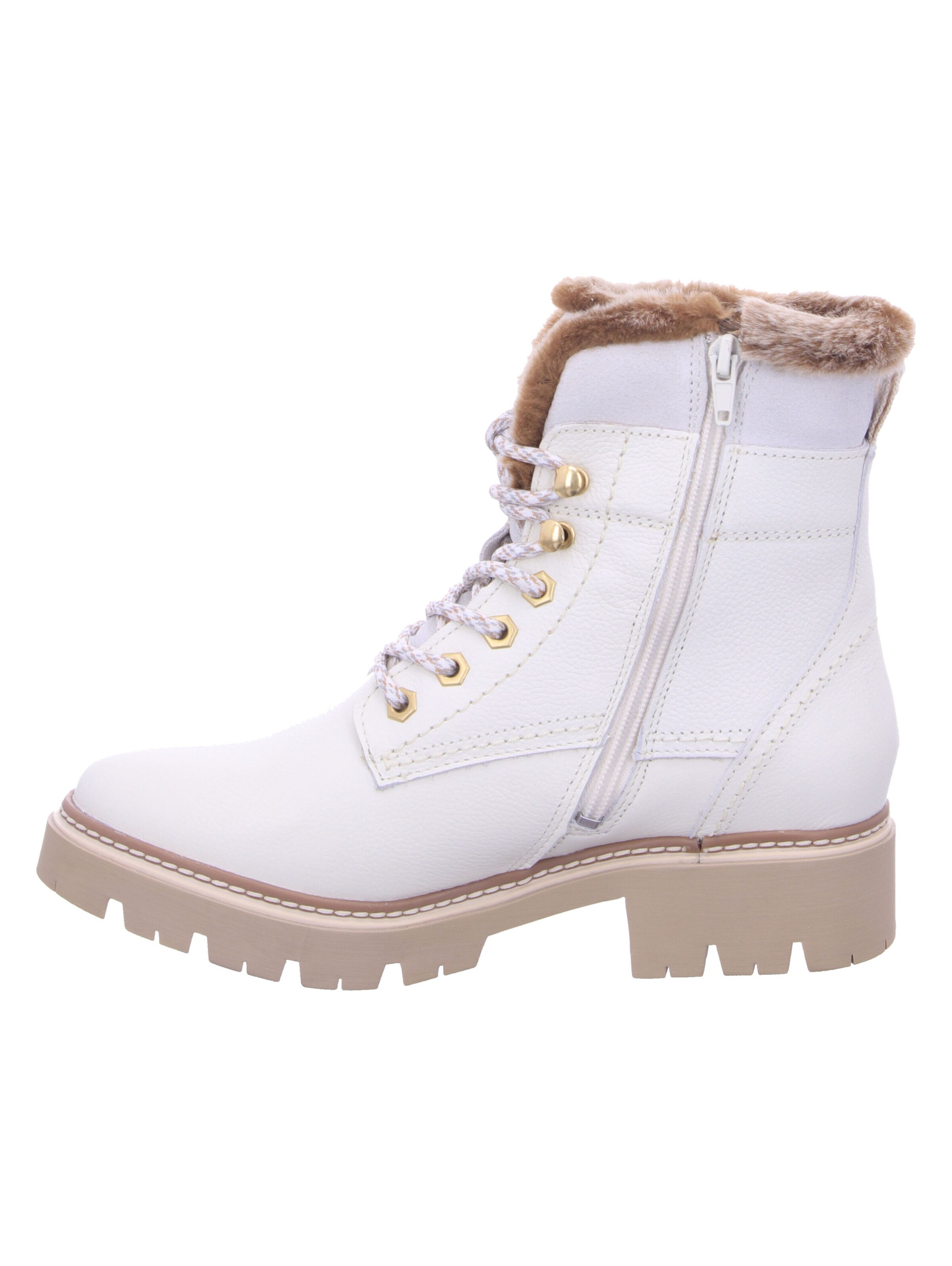 Tamaris Schnürstiefelette in Weiß