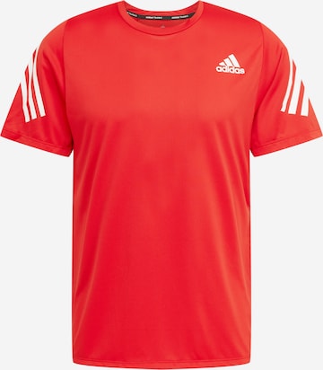 ADIDAS SPORTSWEAR Функционална тениска 'Train' в червено: отпред