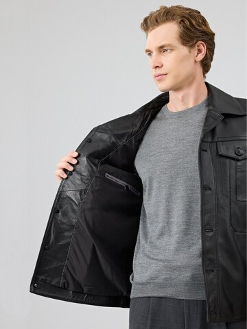 Derimod - Chaqueta de entretiempo en negro
