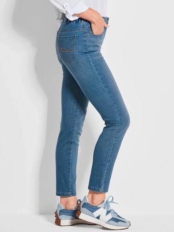 Coupe slim Jean 'Bella' Goldner en bleu