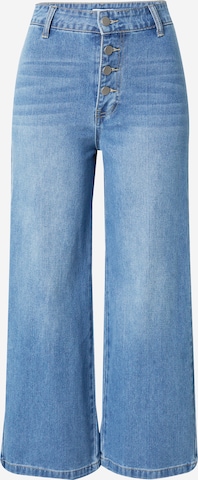 Dorothy Perkins Wide leg Jeans in Blauw: voorkant