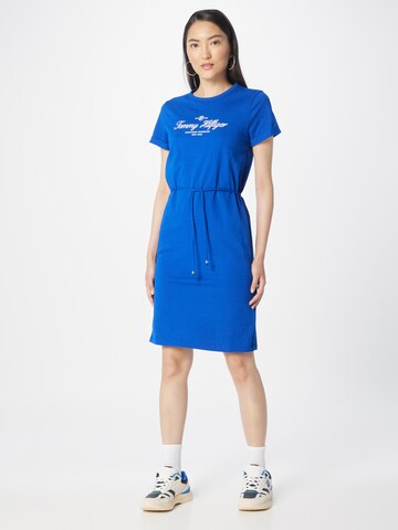 TOMMY HILFIGER - Vestido em azul: frente