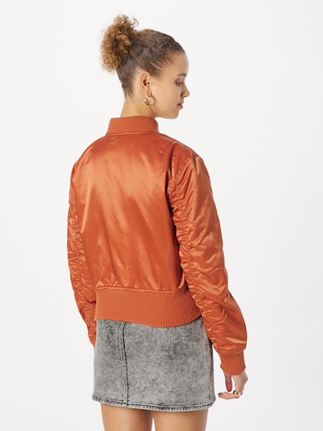 Nasty Gal Prehodna jakna | oranžna barva