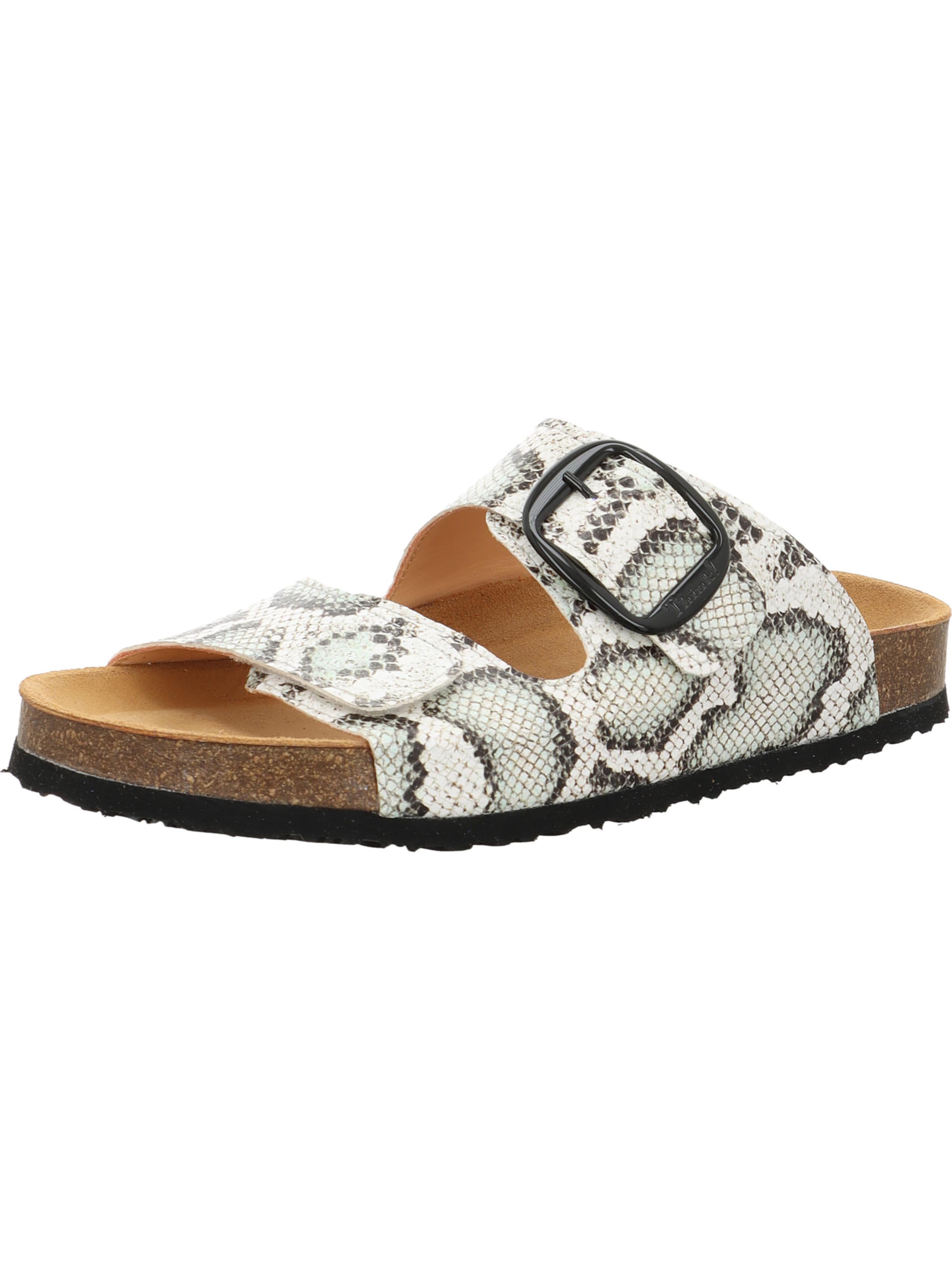 THINK! Pantolette 'Crissi' in Grau: Vorderseite