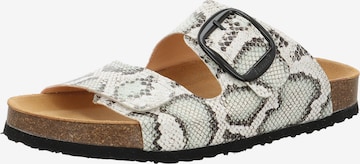THINK! Pantolette 'Crissi' in Grau: Vorderseite