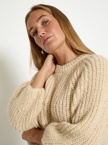Pull-over 'Jette' Peppercorn en beige