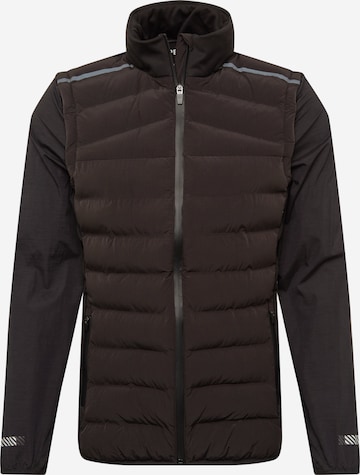 Veste de sport Superdry en noir : devant