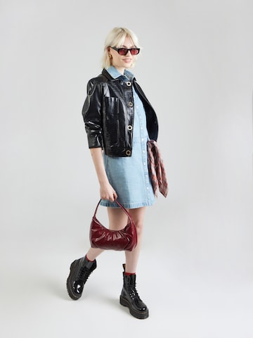 LEVI'S ® Μπλουζοφόρεμα 'Short Sleeve Logan Western Dress' σε μπλε