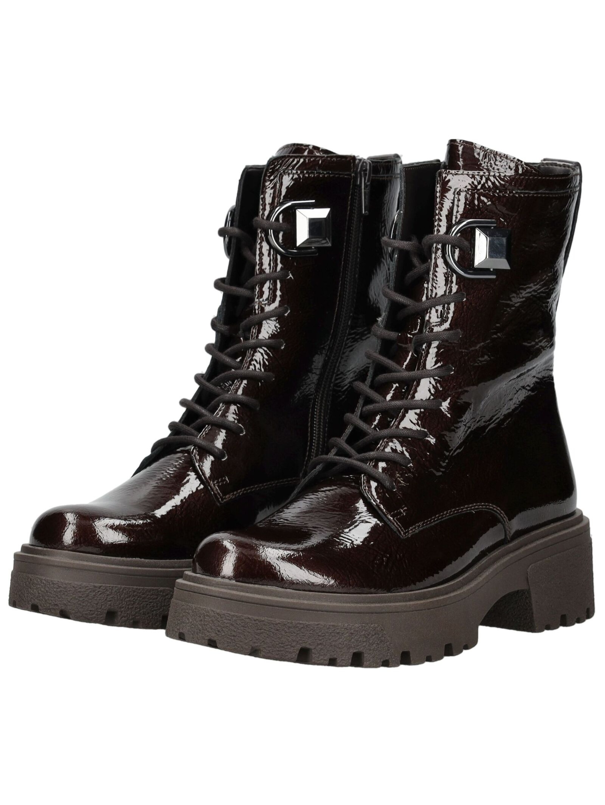 GABOR Schnürstiefelette in Braun