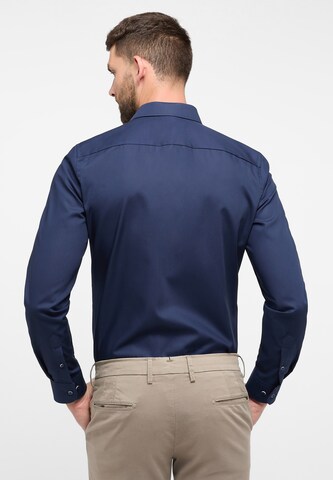 ETERNA Slim Fit Hemd in Blau