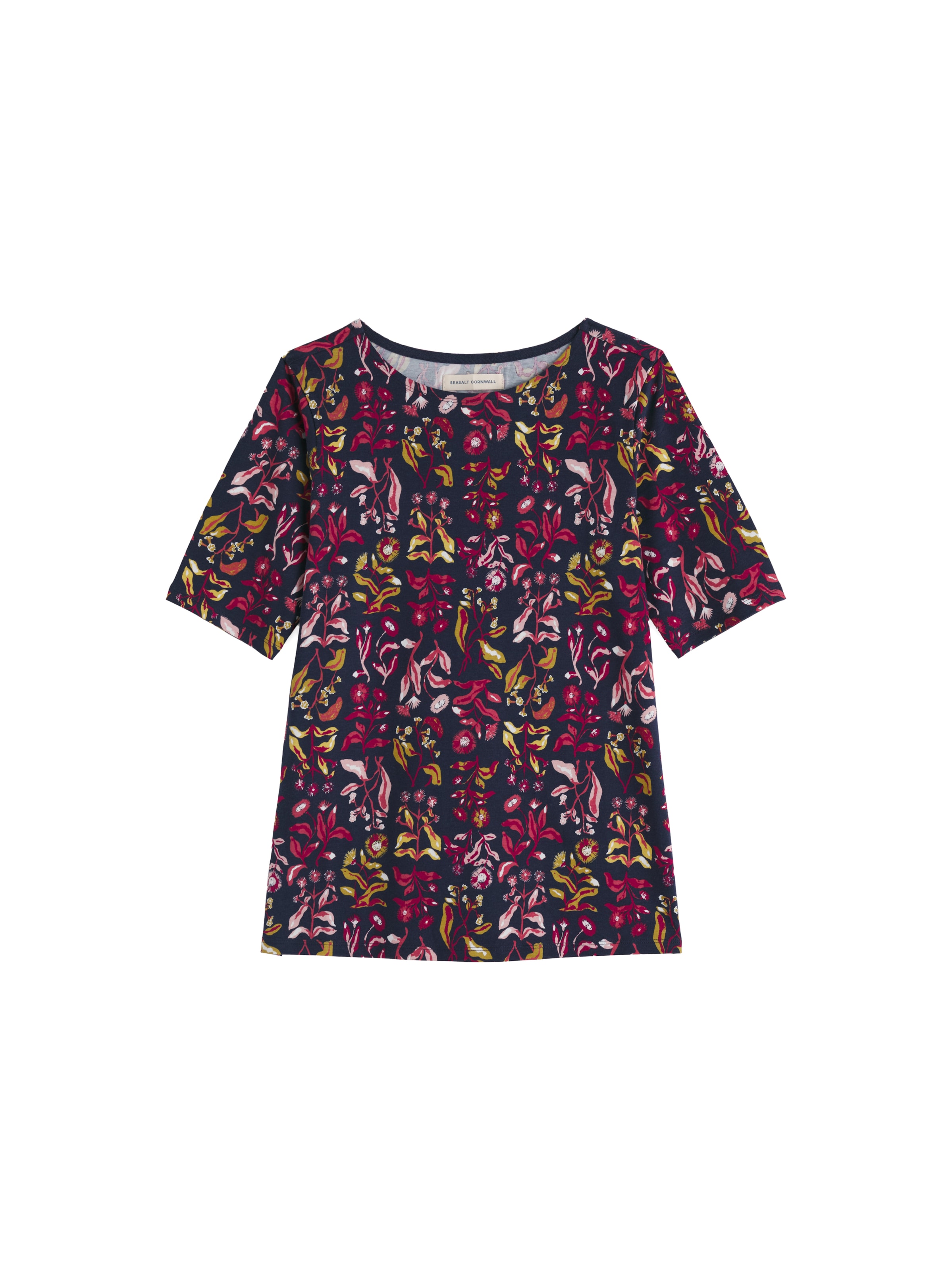 Maglietta 'Poisson' di Seasalt Cornwall in blu: frontale