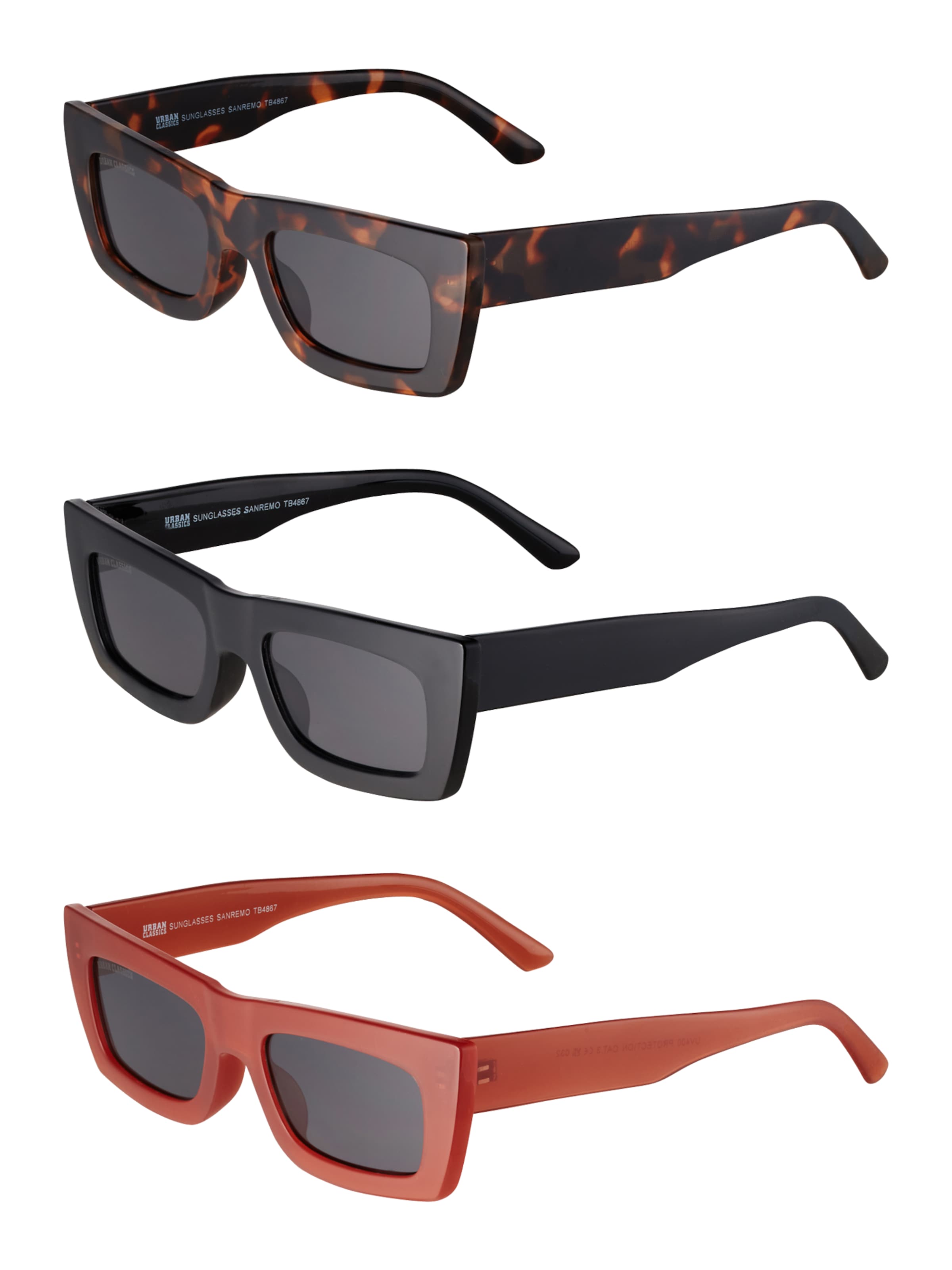 Urban Classics Солнцезащитные очки в Смешанный: спереди