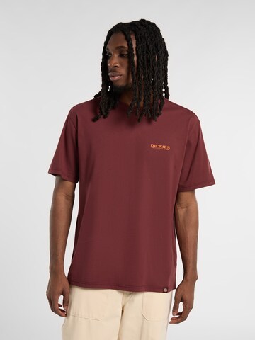 DICKIES Shirt 'Burns' in Rood