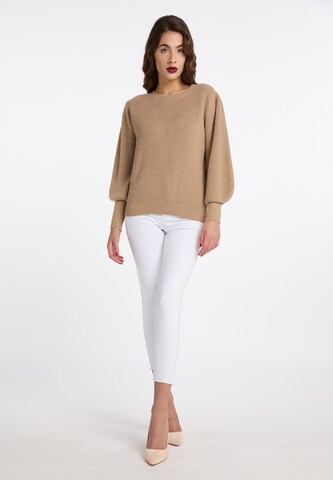 Pullover 'Tylin' di faina in beige